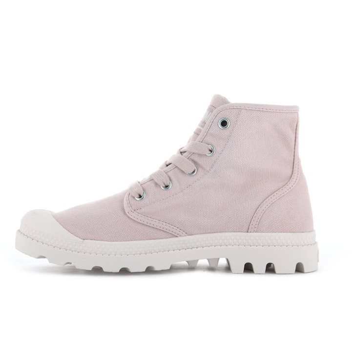 Dámské Boty Palladium Pampa Hi Růžové | CZ JHR-37W